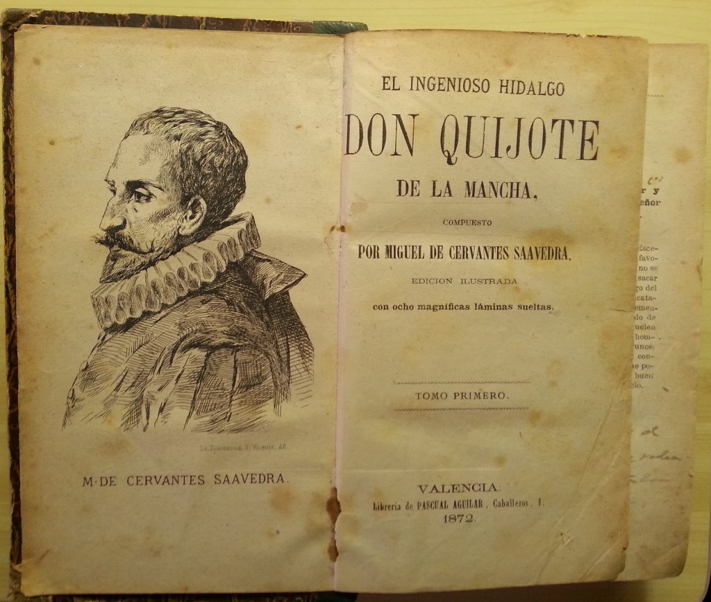 Quijote anotado de Manuel Olave Martínez