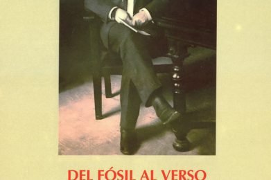 Portada del fósil al verso